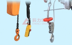 雙速電動葫蘆緩沖彈簧的作用