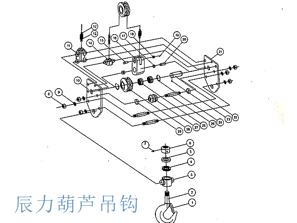 鏈條電動(dòng)葫蘆吊鉤